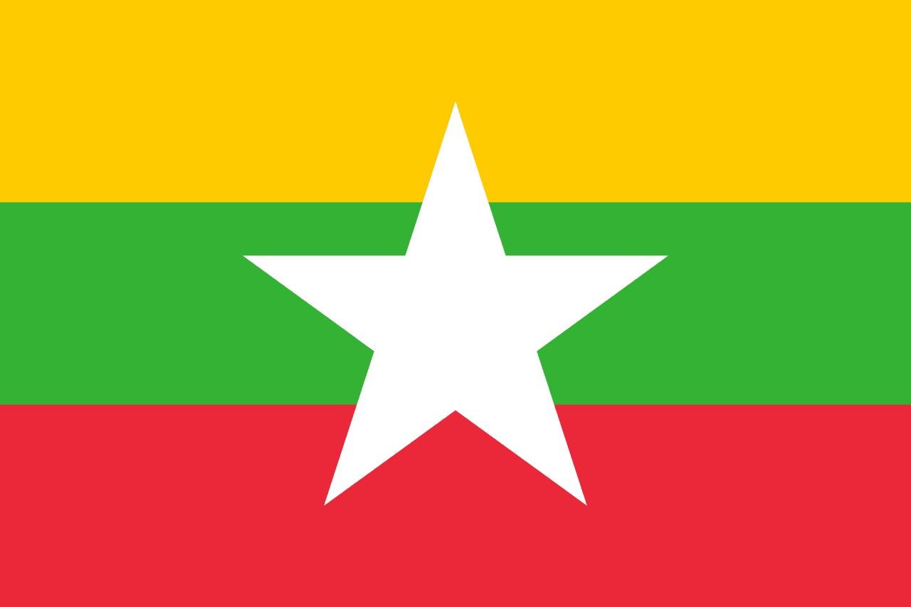 myanmar flag